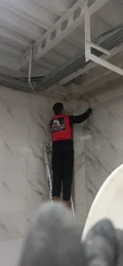 نبشی استیل طلایی