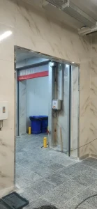 نبشی استیل طلایی